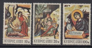 Cyprus 390-2 Christmas mnh