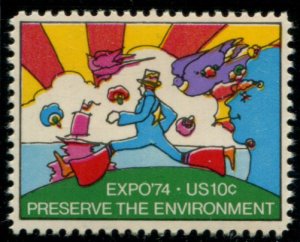 1527 US 10c Worlds Fair Expo '74, MNH