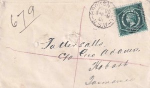 1901, Broken Hill, New South Wales to Hobart, Tasmania, See Remark (42936)