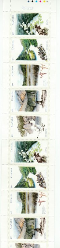Canada 1325b Heritage Rivers Booklet