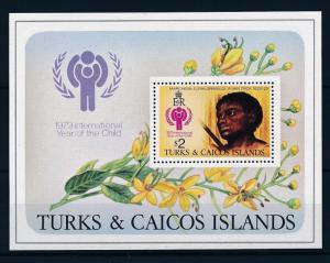 [35451] Turks & Caicos 1979 International year of the child Painting S/S MNH