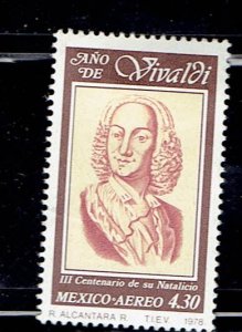 MEXICO SCOTT#C589 1978 COMPOSER ANTONIO VIVALDI - MHR