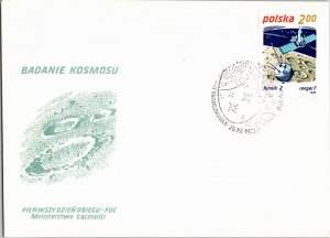 Poland, Worldwide First Day Cover, Space