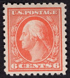 SC #468 Extra Fine, Original Gum, Never Hinged. w/Cert