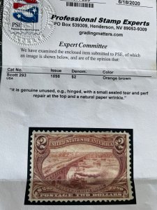 US 293 vf appearance with cert