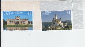 2015 Germany Castles (2) (Scott 2826-27) MNH