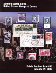 United States Stamps and Covers , Nutmeg 55