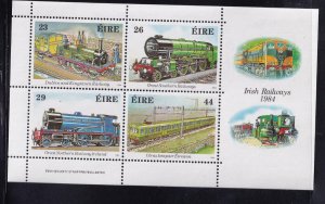 IRELAND 10 DIFFERENT S/SHEETS TRANSPORT,DOGS,YEAR OF THE PIG ETC PO OFFICE FRESH
