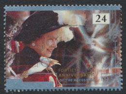 Great Britain SG 1603    Used  - Anniversary of Accession