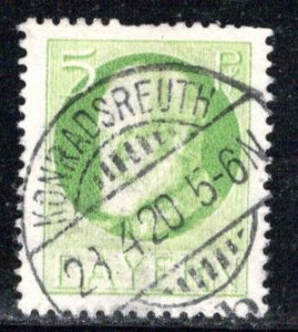 German States Bavaria Scott # 96, used