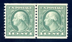 US SCOTT #452 PAIR MINT-XF-SUP-OG-NH GRADED 95 W/ PSE CERT SMQ $220 (8/1/24 GP)