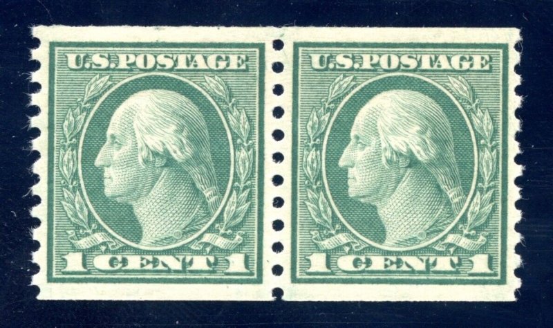 US SCOTT #452 PAIR MINT-XF-SUP-OG-NH GRADED 95 W/ PSE CERT SMQ $220 (8/1/24 GP)