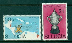 St Lucia 1976 World Cup Cricket MUH