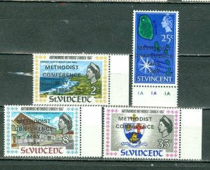ST. VINCENT 1969 RELIGION #268-71 SET MNH