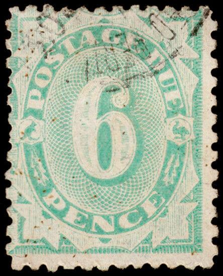 Australia Scott J15, perf. 12x11 (1902-04) Used F, CV $12.50 M