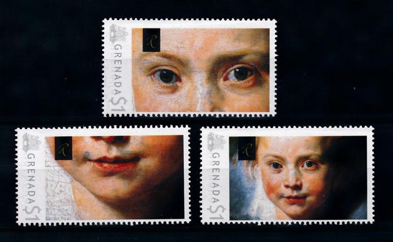 [76724] Grenada 2009 Painting Rubens Portrait Young Girl  MNH