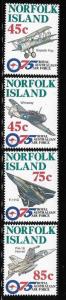 Norfolk island 1996 Royal Australian Air Force 75th anniversary MNH A35