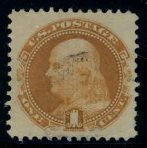 US Stamp #112 Franklin 1c - PSE Cert - Used - CV $160.00
