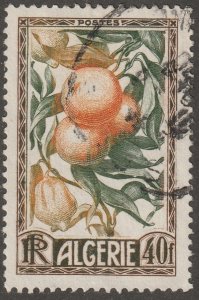 Algeria, stamp, Scott#231,  used, hinged, 40f,