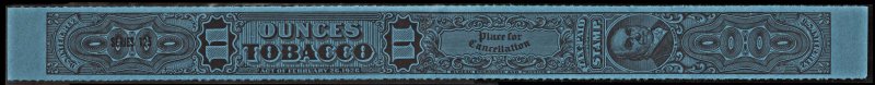 TG 1118a Series 125 11 Ounce Tobacco Strip Taxpaid Revenue Stamp (1955) NGAI/NH