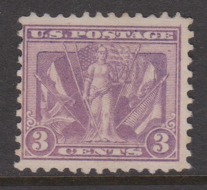 1919 Victory 3c Sc#537 Mint No Gum