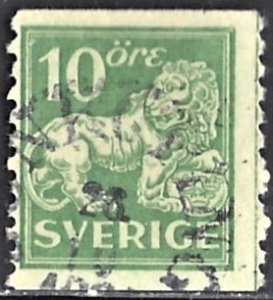 SWEDEN - SC #118 - USED - 1921 - Item SWEDEN123