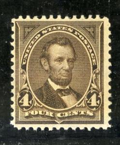 U.S. #269  MNH  F-VF SCV $125.00 BIN $60.00