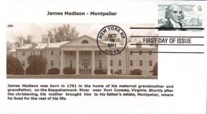 #3545 James Madison Alto FDC