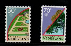 Netherlands Sc 679-80 1986 Europa  stamp set mint NH