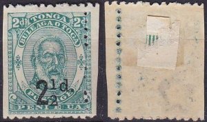 TONGA [1893] MiNr 0020 ( */mh ) [01] stark verzähnt