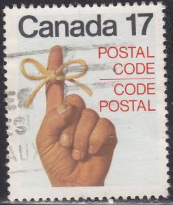 Canada 816 Introduction Of The Postal Code 17¢ 1979