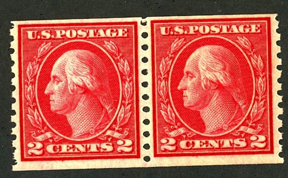 U.S. #492 MINT PAIR OG NH