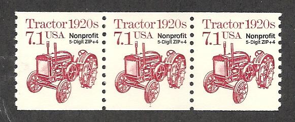 #2127AV  7.1c Tractor 1920's