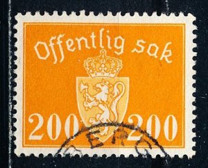 Norway #O56 Single Used