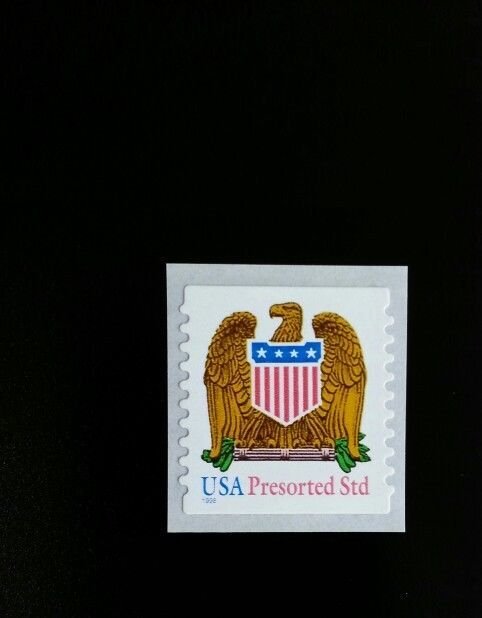 1998 10c Eagle & Shield, Coil, Self-adhesive Scott 3271 Mint F/VF NH