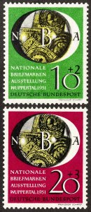 Germany Stamps # B318-19 MNH XF Scott Value $67.50