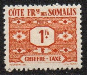 Somali Coast Sc #J42 Mint Hinged