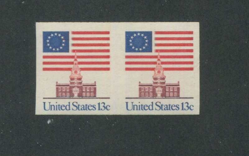 United States Postage Stamp #1625a MNH VF Imperf Pair