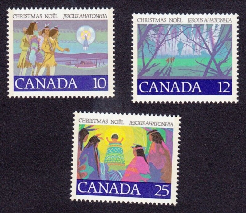 Christmas = Canada 1977 #741-743 MNH Full Set of 3