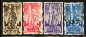 Italy # 306-9, Used.