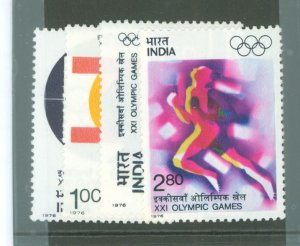 India #724-727 Unused Single (Complete Set) (Olympics)