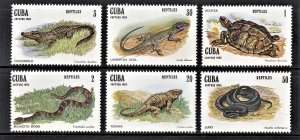 Cuba Scott #2518-2523 MNH