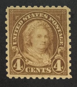 MOMEN: US STAMPS #585 MINT OG NH XF LOT #76263*