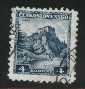 CZECHOSLOVAKIA Scott 185 Used 