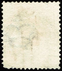 Denmark #33  Used -  50 ore Crown and Numeral (1875)
