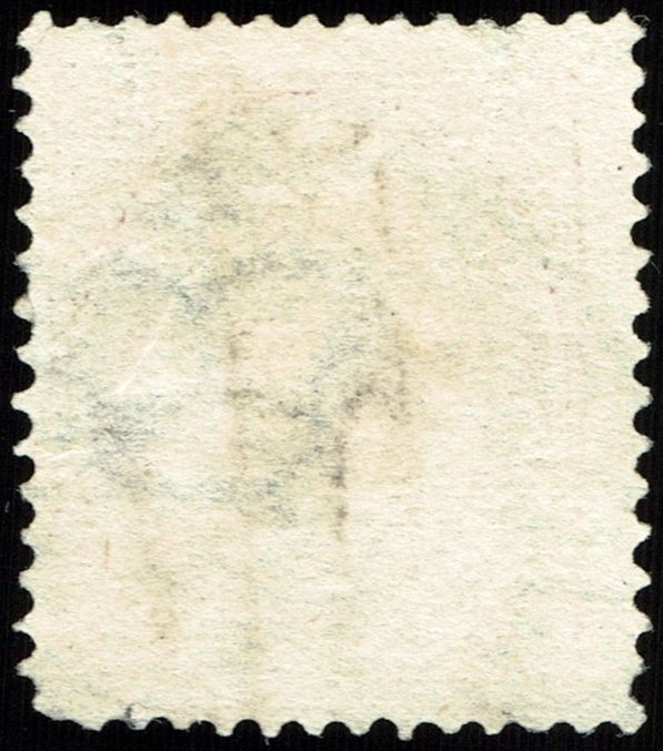 Denmark #33  Used -  50 ore Crown and Numeral (1875)