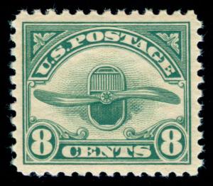 MOMEN: US STAMPS #C4 MINT OG NH PSE GRADED CERT #1327452 SUP-98