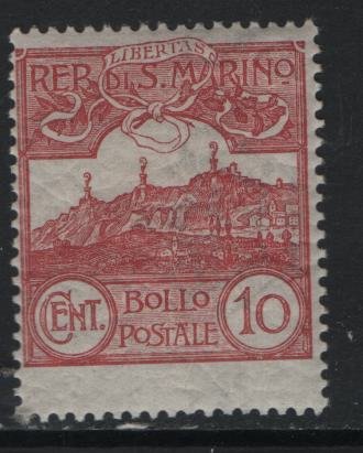 SAN MARINO 45    MINT HINGED, ISSUES OF 1903-1925