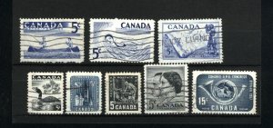 Canada  365, 366, 369,  370, 371, 372, 373, 374 used PD 1957