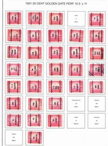 US.20C GOLDEN GATE PRECANCEL